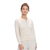 BRIT1615 GOLD BUTTON ITALIAN CARDIGAN