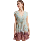 BR25283 ELEGANCE OMBRE ONE SIZE MINI DRESS