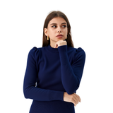 BRIT1508 CLASSIC CREWNECK PLAIN SWEATER