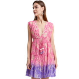 BR25283 ELEGANCE OMBRE ONE SIZE MINI DRESS