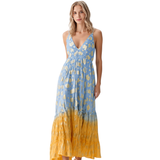 BR25271 SLEEVELESS OMBRE MAXI DRESS ONE SIZE